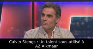 Calvin Stengs : Un talent sous-utilisé à AZ Alkmaar