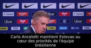 Carlo Ancelotti maintient Estevao au cœur des priorités de l&rsquo;équipe brésilienne