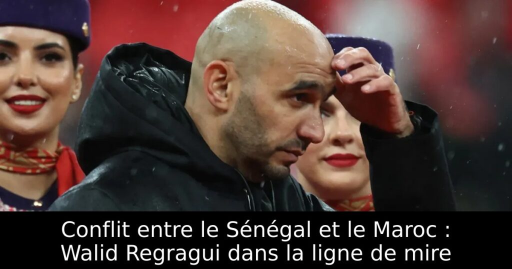 Conflit entre le Sénégal et le Maroc : Walid Regragui dans la ligne de mire