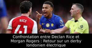 Confrontation entre Declan Rice et Morgan Rogers : Retour sur un derby londonien électrique