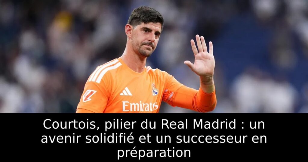Courtois, pilier du Real Madrid : un avenir solidifié et un successeur en préparation