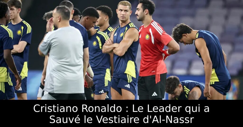 Cristiano Ronaldo : Le Leader qui a Sauvé le Vestiaire d&rsquo;Al-Nassr