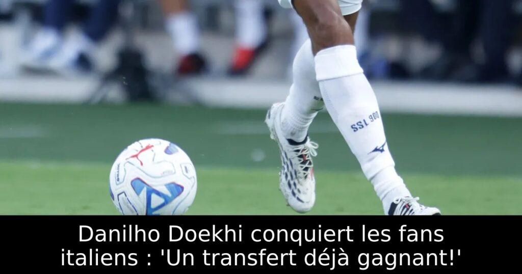 Danilho Doekhi conquiert les fans italiens : &lsquo;Un transfert déjà gagnant!&rsquo;