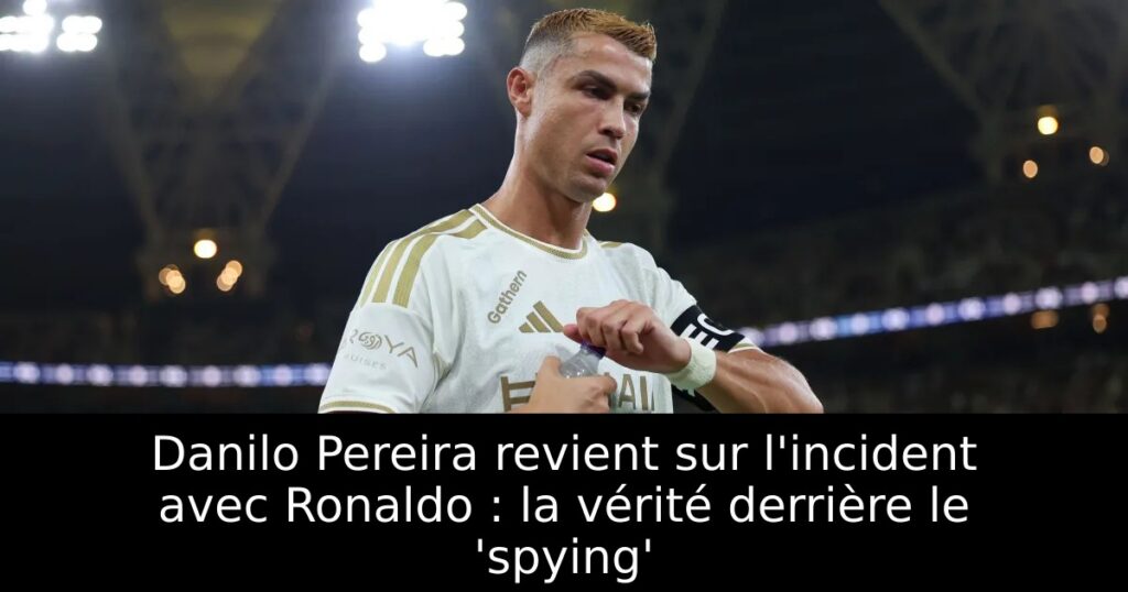 Danilo Pereira revient sur l&rsquo;incident avec Ronaldo : la vérité derrière le &lsquo;spying&rsquo;