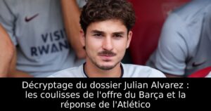 Décryptage du dossier Julian Alvarez : les coulisses de l&rsquo;offre du Barça et la réponse de l&rsquo;Atlético