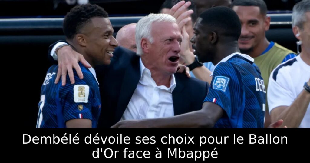 Dembélé dévoile ses choix pour le Ballon d&rsquo;Or face à Mbappé