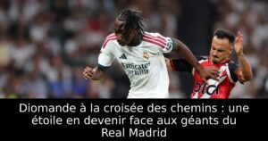 Diomande à la croisée des chemins : une étoile en devenir face aux géants du Real Madrid