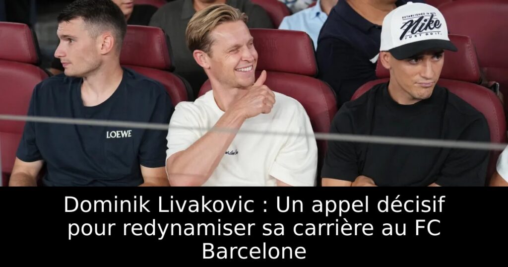 Dominik Livakovic : Un appel décisif pour redynamiser sa carrière au FC Barcelone
