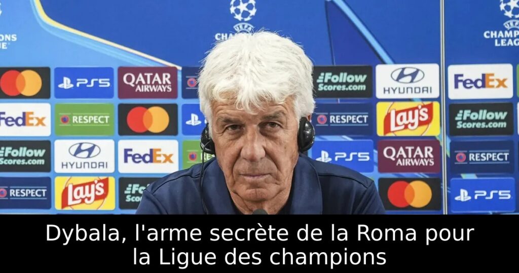 Dybala, l&rsquo;arme secrète de la Roma pour la Ligue des champions