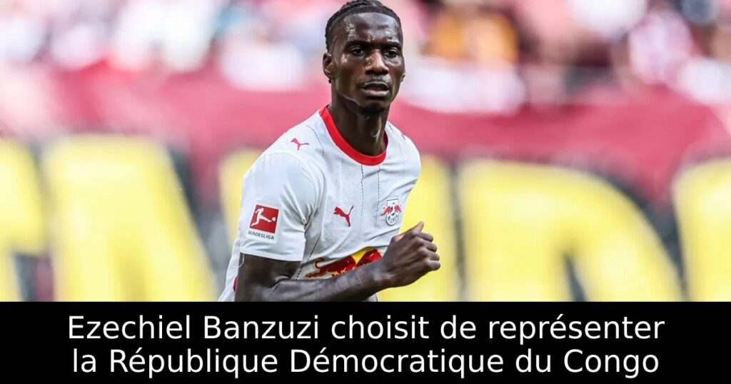 Ezechiel Banzuzi choisit de représenter la République Démocratique du Congo