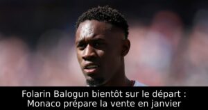 Folarin Balogun bientôt sur le départ : Monaco prépare la vente en janvier