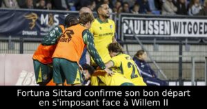 Fortuna Sittard confirme son bon départ en s&rsquo;imposant face à Willem II