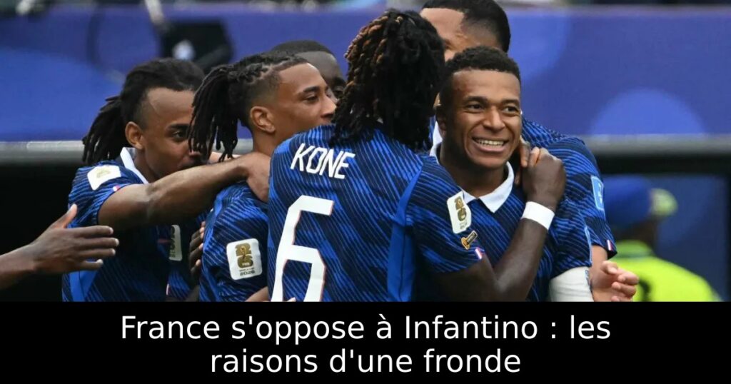 France s&rsquo;oppose à Infantino : les raisons d&rsquo;une fronde