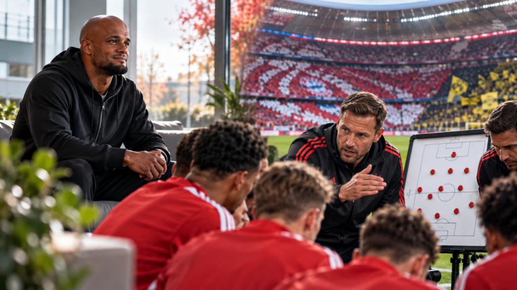 Bayern Munich : Aaron Danks protège Vincent Kompany avant le choc contre Dortmund
