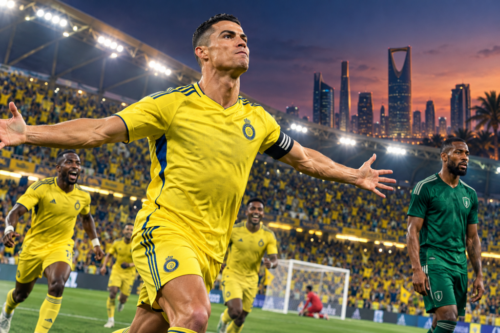 Cristiano Ronaldo dépasse Ivan Toney et établit un nouveau record en Arabie saoudite
