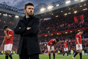Manchester United : Michael Carrick reste en poste malgré la crise et refuse de céder à la pression