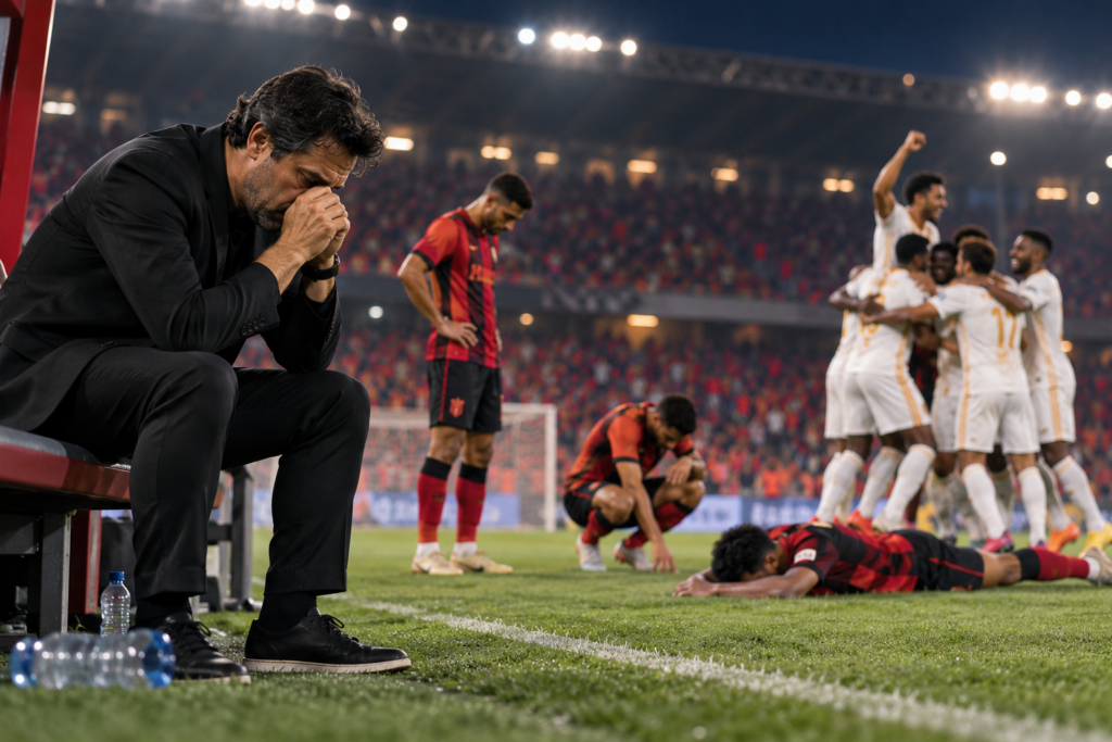 Al-Riyadh humilié 6-0 par Al-Qadsiah : Mauricio Dolac désemparé après la débâcle