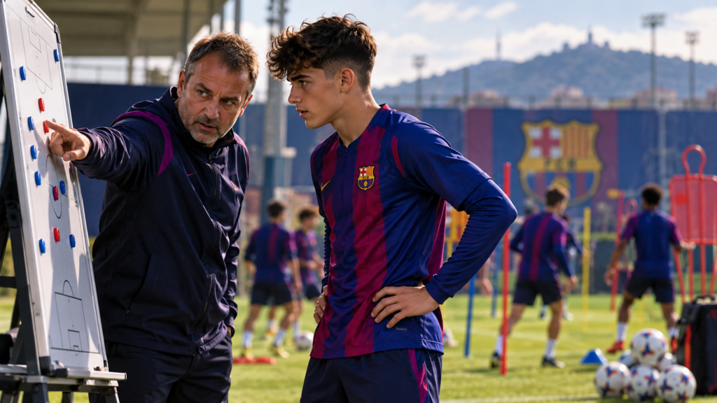 FC Barcelone : Hansi Flick pourrait lancer Guillem Victor face à Alavés pour pallier les absences