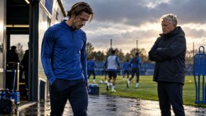 Everton : Jack Grealish écarté pour raison disciplinaire, David Moyes soutient la décision du club