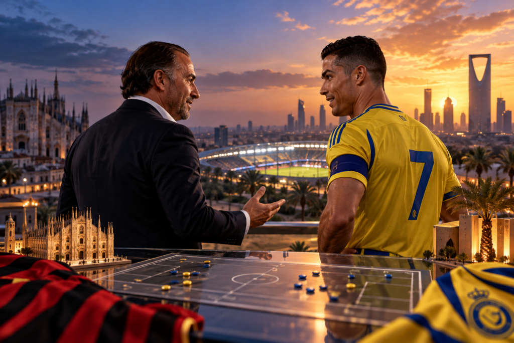 AC Milan et Al-Nassr : Gerry Cardinale confirme son intérêt, Cristiano Ronaldo au cœur du projet