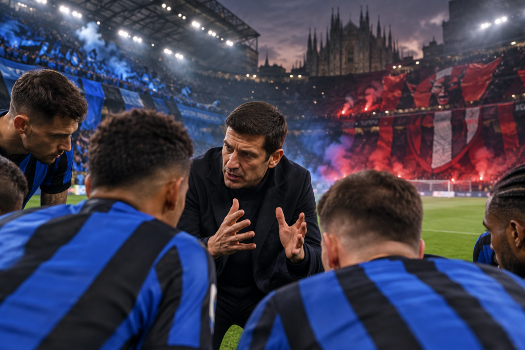 Inter – AC Milan : Cristian Chivu refuse le statut de favori et exige une réaction dans le derby