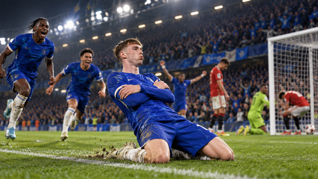 Chelsea – Manchester United : le triplé fou de Cole Palmer qui a marqué la Premier League