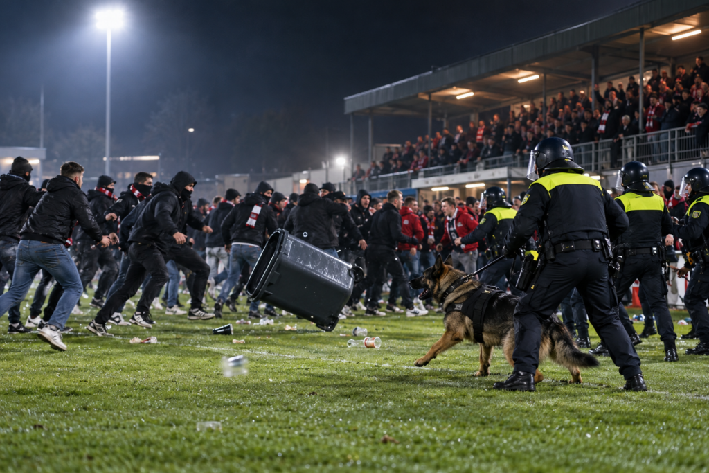 Coupe des Pays-Bas : des affrontements entre supporters après Kozakken Boys – FC Utrecht