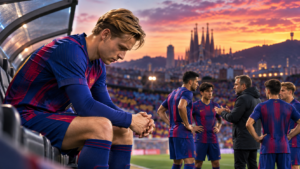 FC Barcelone : Frenkie de Jong voit son avenir se compliquer malgré la confiance de Hansi Flick