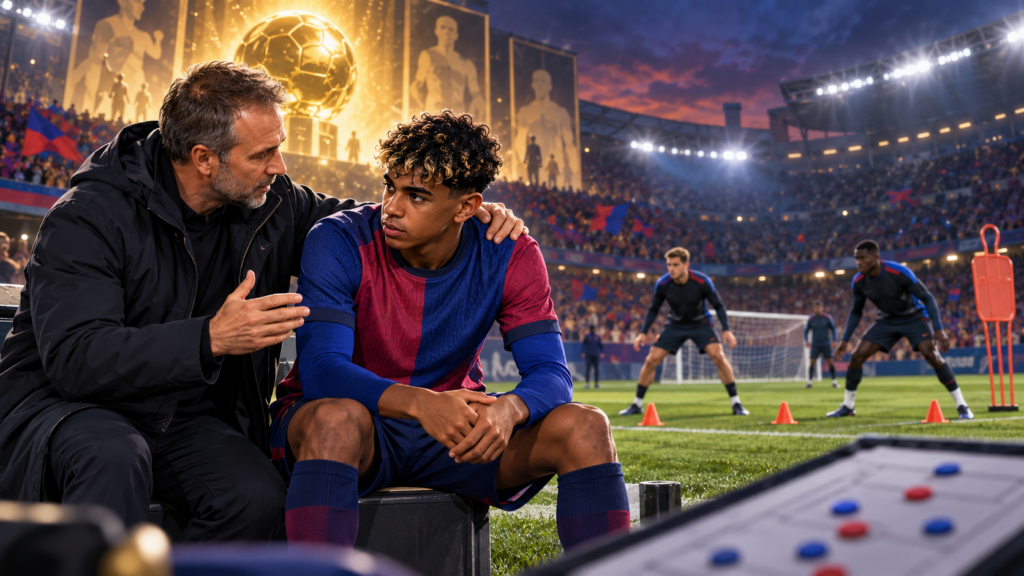 FC Barcelone : Flick défend Yamal après le Ballon d’Or et ouvre la porte à un renfort défensif