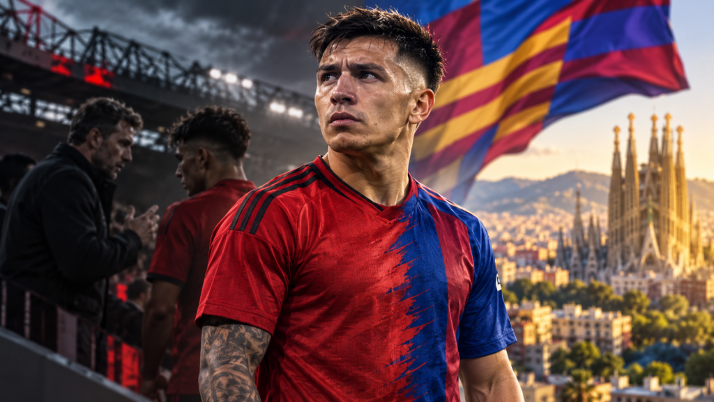 Mercato Barça : Lisandro Martínez dans le viseur après ses tensions avec Manchester United