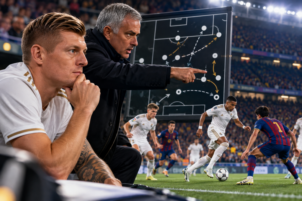 Real Madrid : Toni Kroos salue le coup tactique de José Mourinho face au Barça