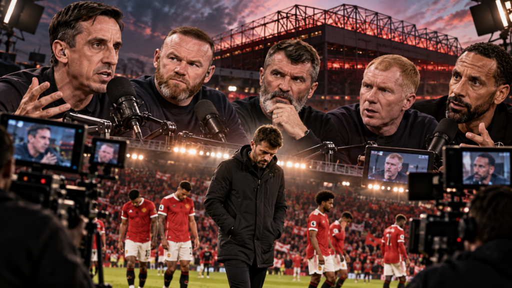 Manchester United : quand les crises d’Old Trafford deviennent un business pour les anciennes gloires