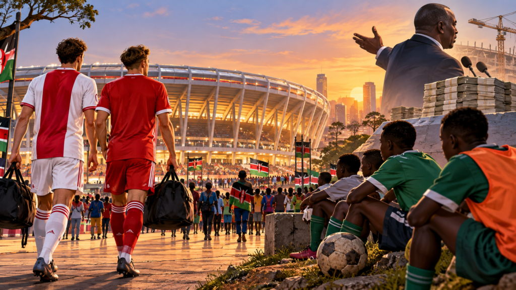 Ajax – Bayern Munich au Kenya : une polémique éclate autour du financement du match inaugural