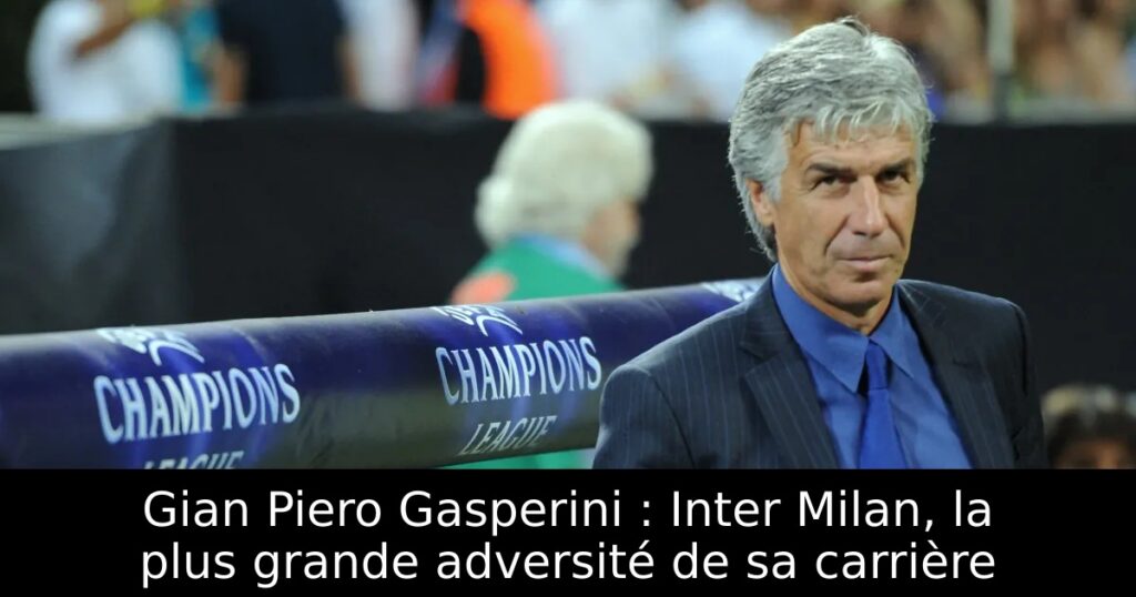 Gian Piero Gasperini : Inter Milan, la plus grande adversité de sa carrière