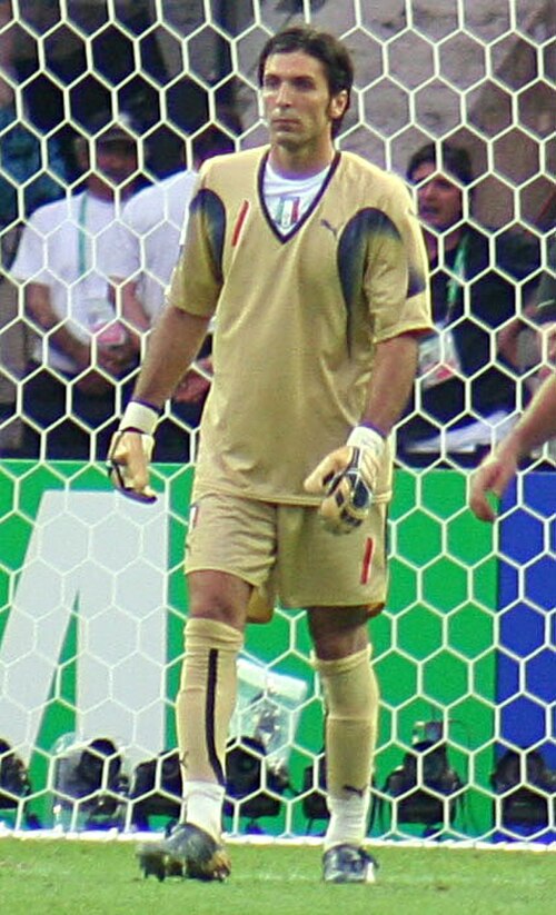 Gianluigi Buffon en finale de la Coupe du monde 2006