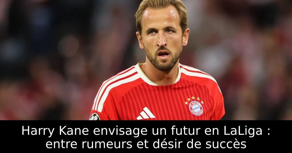 Harry Kane envisage un futur en LaLiga : entre rumeurs et désir de succès