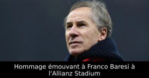 Hommage émouvant à Franco Baresi à l&rsquo;Allianz Stadium