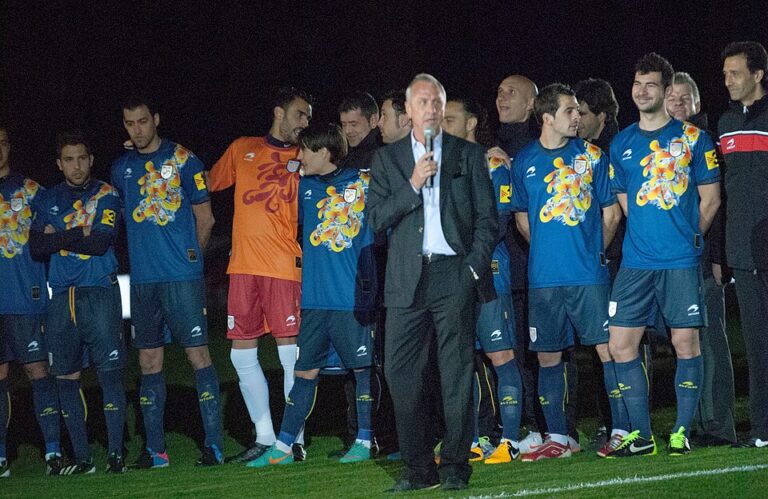 Johan Cruyff avec la Catalogne en 2013