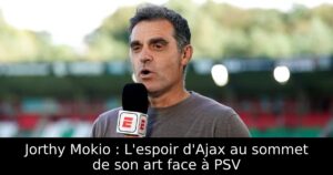 Jorthy Mokio : L&rsquo;espoir d&rsquo;Ajax au sommet de son art face à PSV