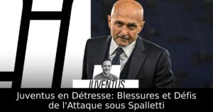 Juventus en Détresse: Blessures et Défis de l&rsquo;Attaque sous Spalletti