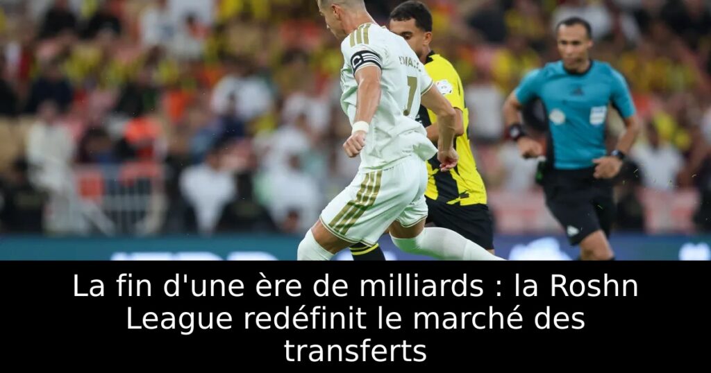 La fin d&rsquo;une ère de milliards : la Roshn League redéfinit le marché des transferts