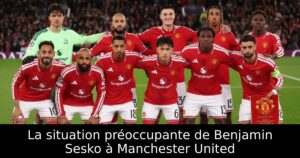 La situation préoccupante de Benjamin Sesko à Manchester United
