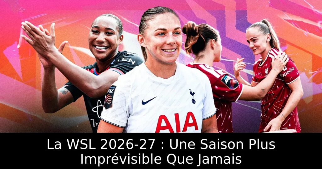 La WSL 2026-27 : Une Saison Plus Imprévisible Que Jamais