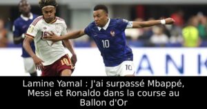 Lamine Yamal : J&rsquo;ai surpassé Mbappé, Messi et Ronaldo dans la course au Ballon d&rsquo;Or