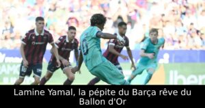 Lamine Yamal, la pépite du Barça rêve du Ballon d&rsquo;Or