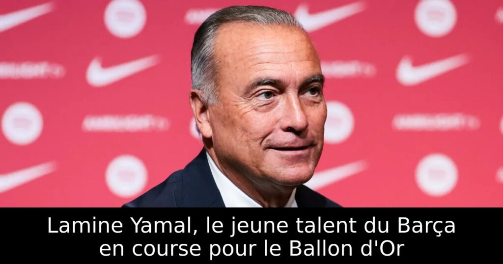 Lamine Yamal, le jeune talent du Barça en course pour le Ballon d&rsquo;Or