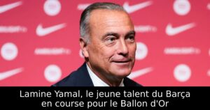 Lamine Yamal, le jeune talent du Barça en course pour le Ballon d&rsquo;Or