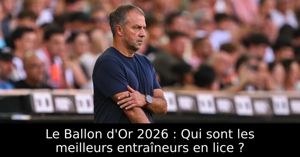 Le Ballon d&rsquo;Or 2026 : Qui sont les meilleurs entraîneurs en lice ?