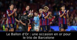 Le Ballon d&rsquo;Or : une occasion en or pour le trio de Barcelone