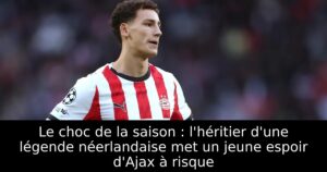 Le choc de la saison : l&rsquo;héritier d&rsquo;une légende néerlandaise met un jeune espoir d&rsquo;Ajax à risque